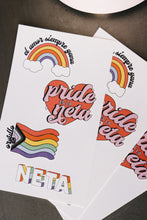 Load image into Gallery viewer, Pride 🏳️‍🌈 Sticker + Tattoo Pack
