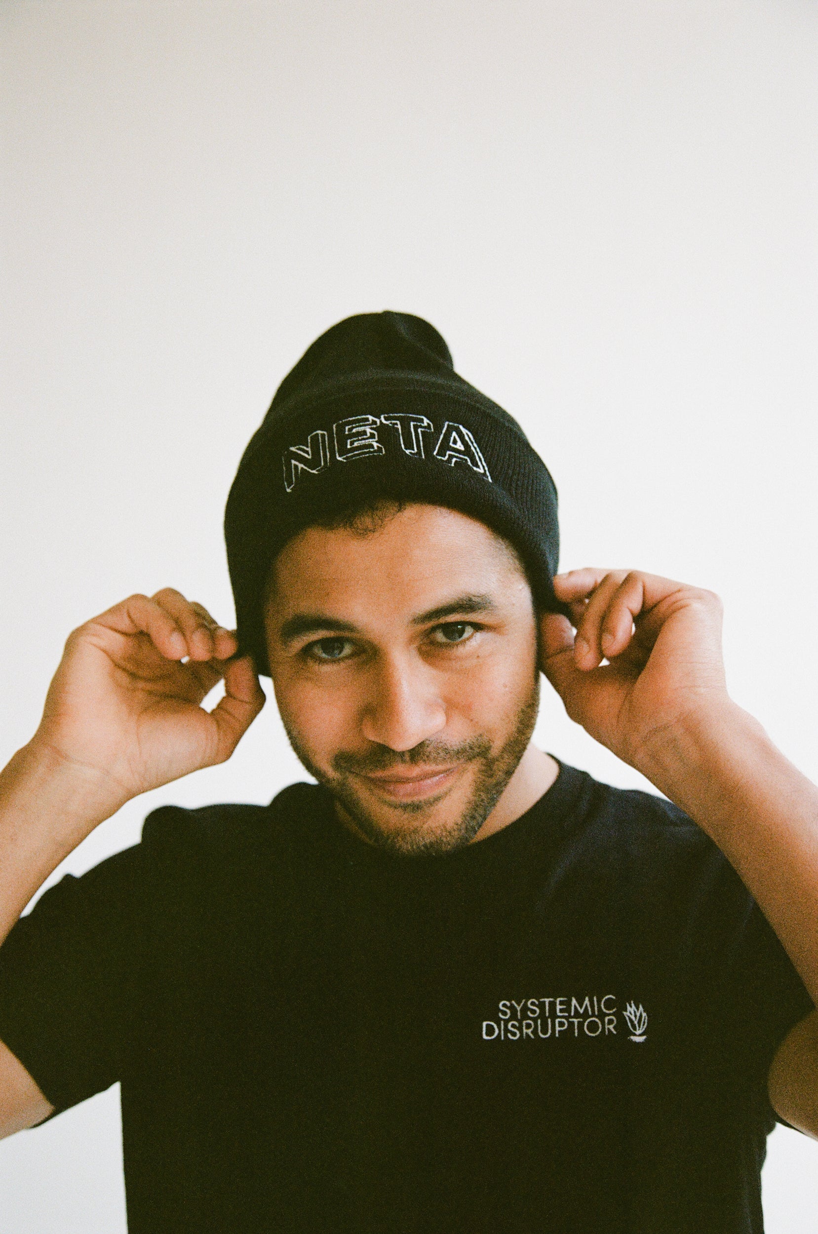 Neta Beanie | Black Beanie | The Neta Shop